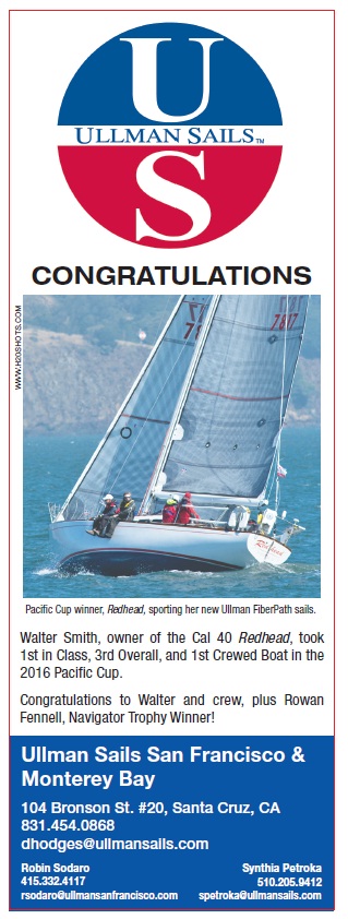 Redhead, 2016 Pacific Cup Winner